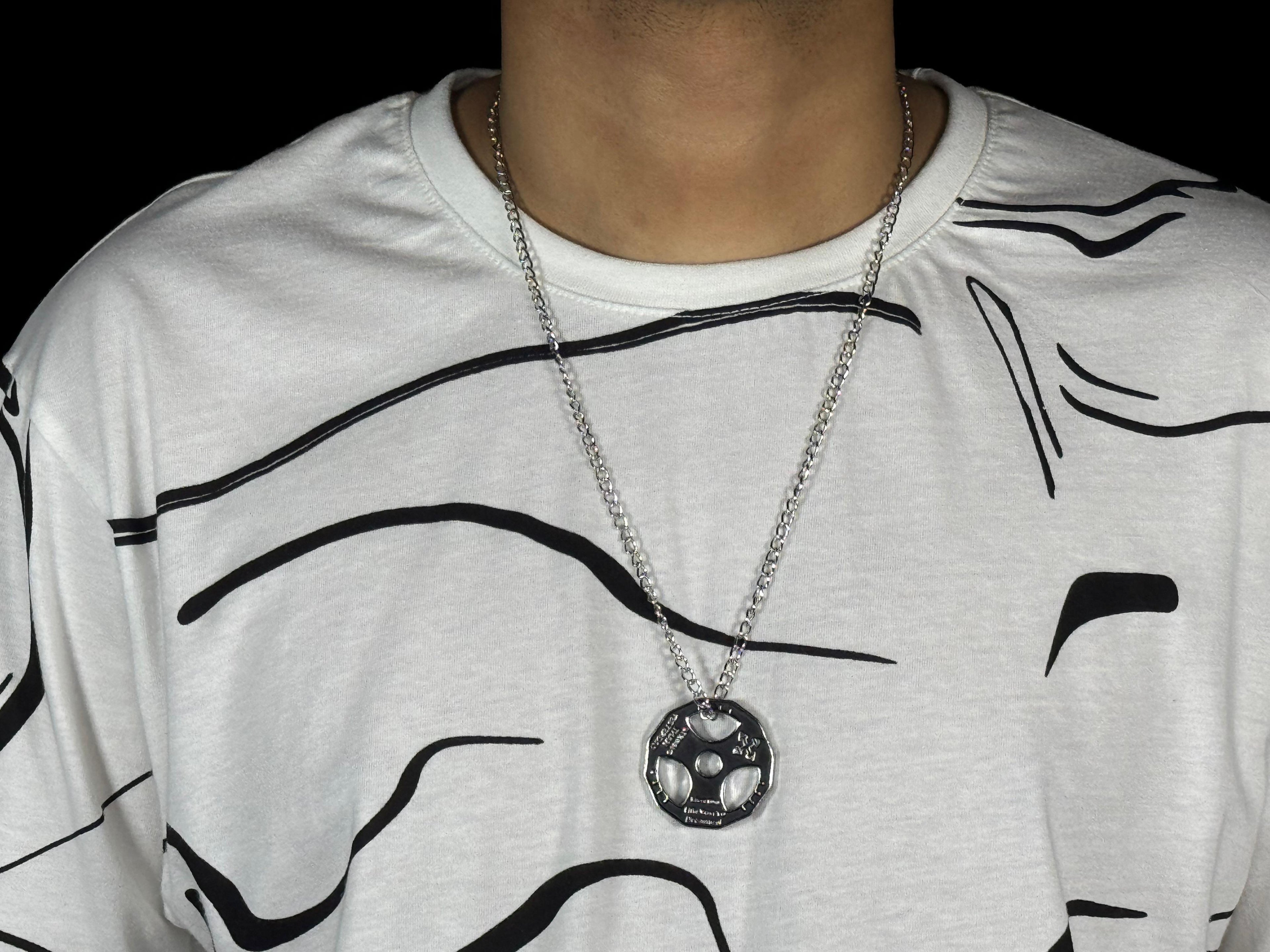 Gym Plate Pendant