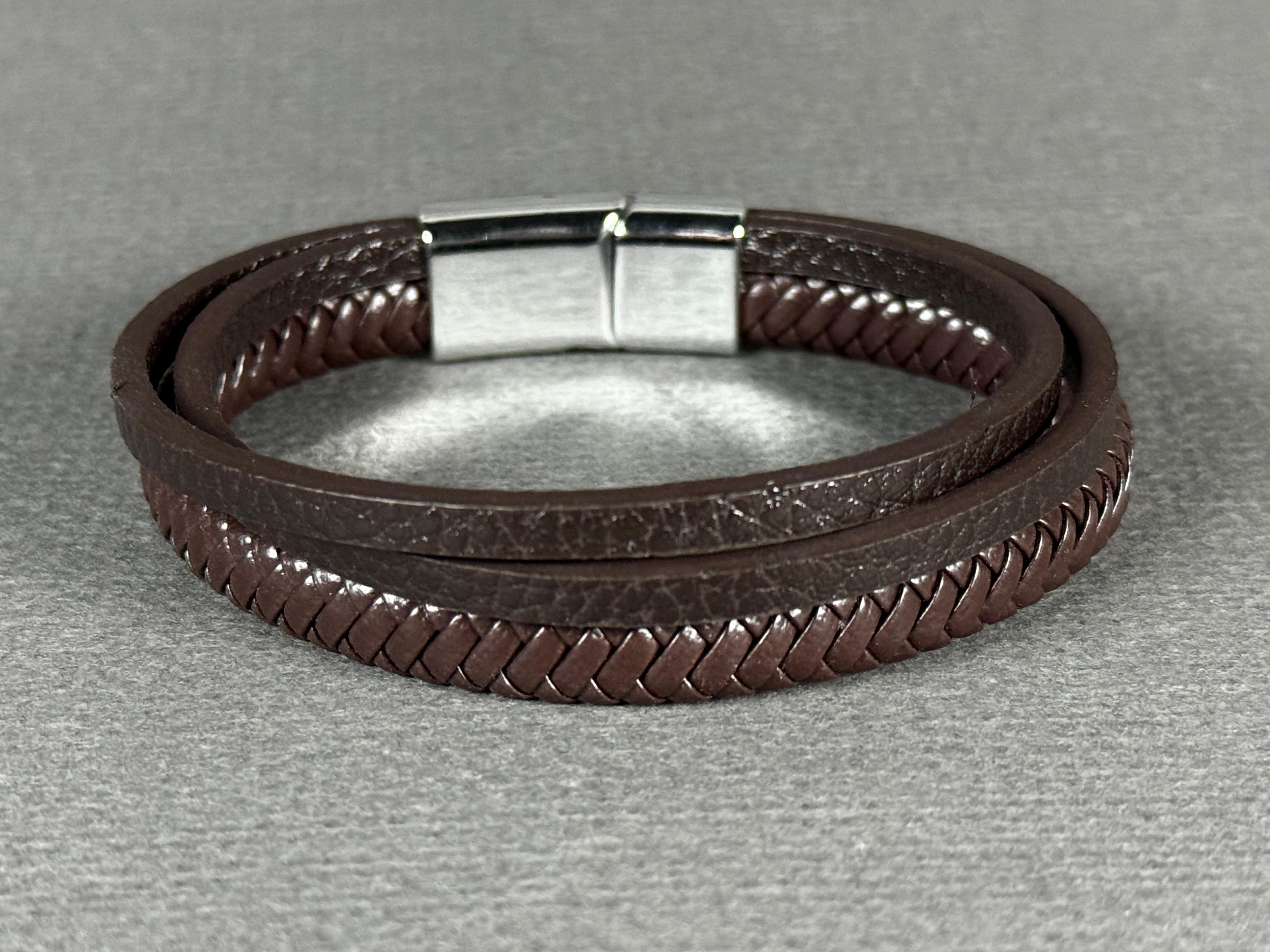 Brown Leather Bracelet