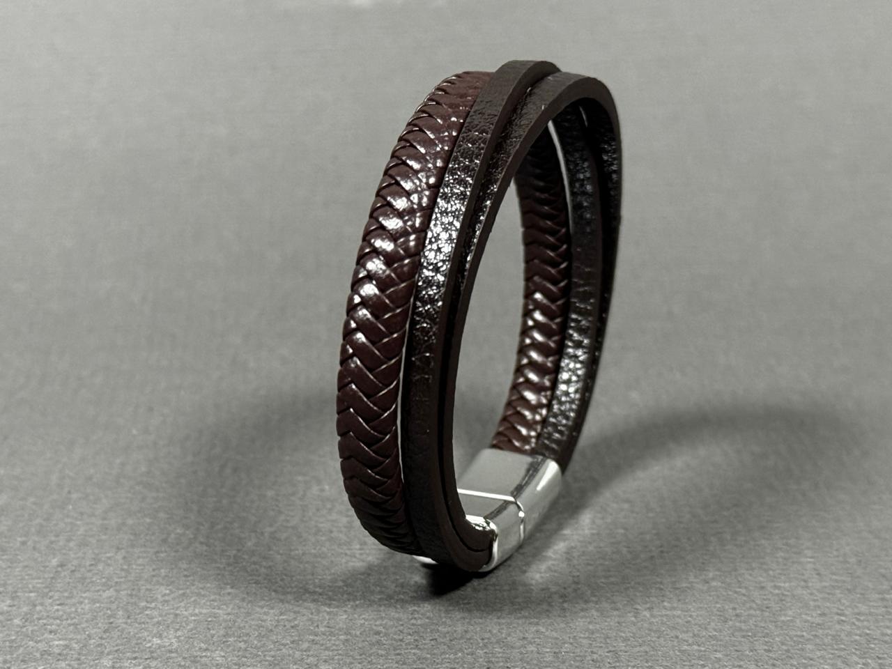 Brown Leather Bracelet