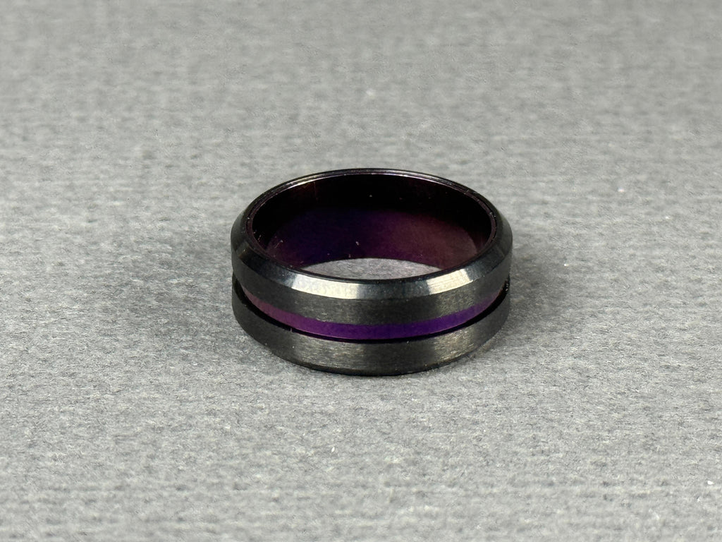 Charcoal Voilet Ring