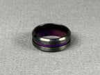 Charcoal Voilet Ring