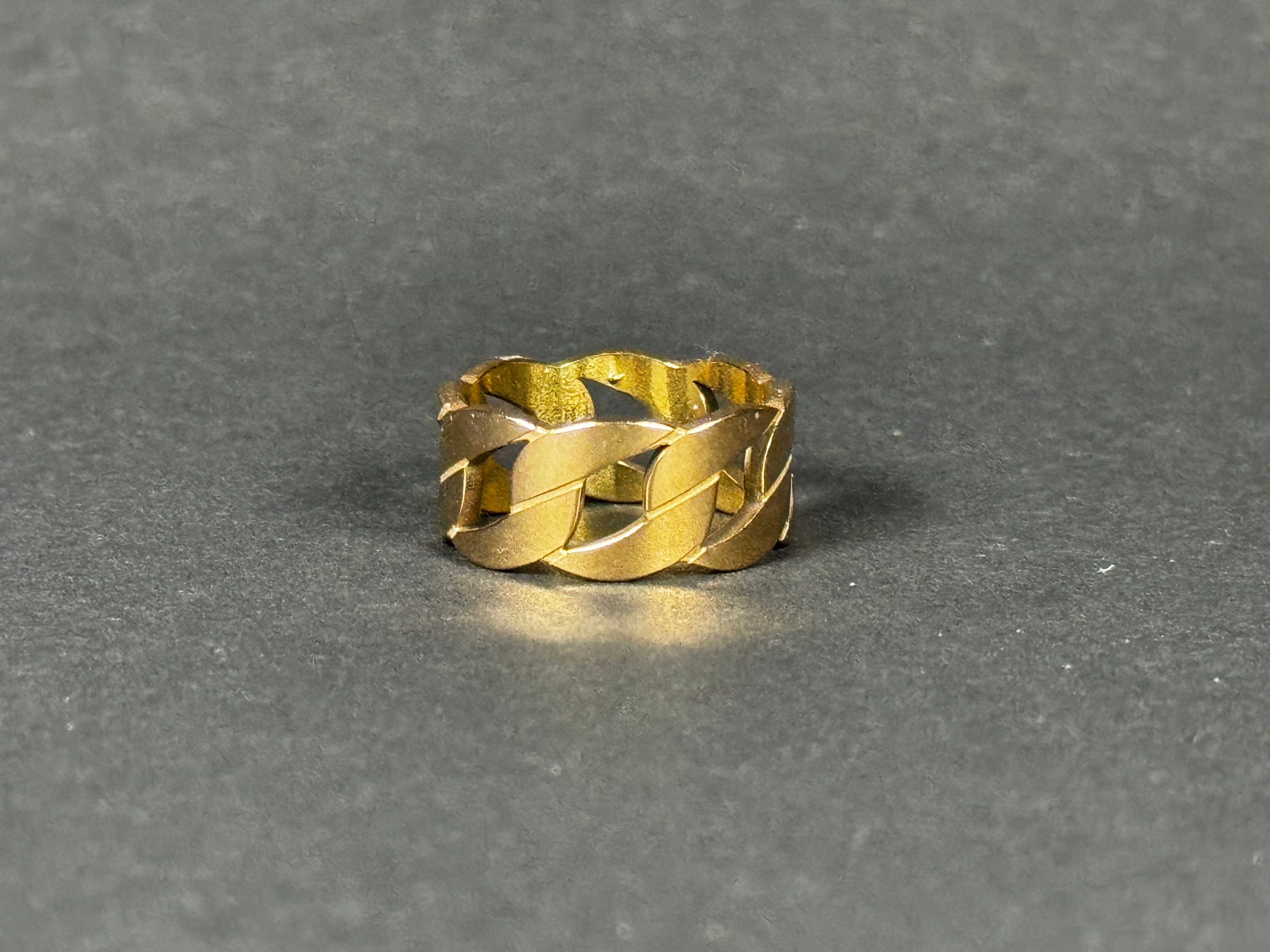 Cuban Ring (Rose Gold)
