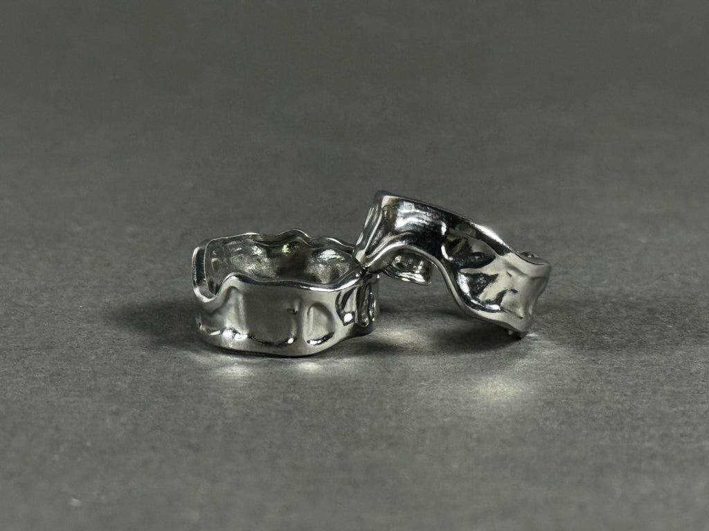 Molten Silver Ring