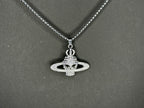 Iced Cosmic Skull Pendant