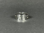 Greek Key Ring (Silver)