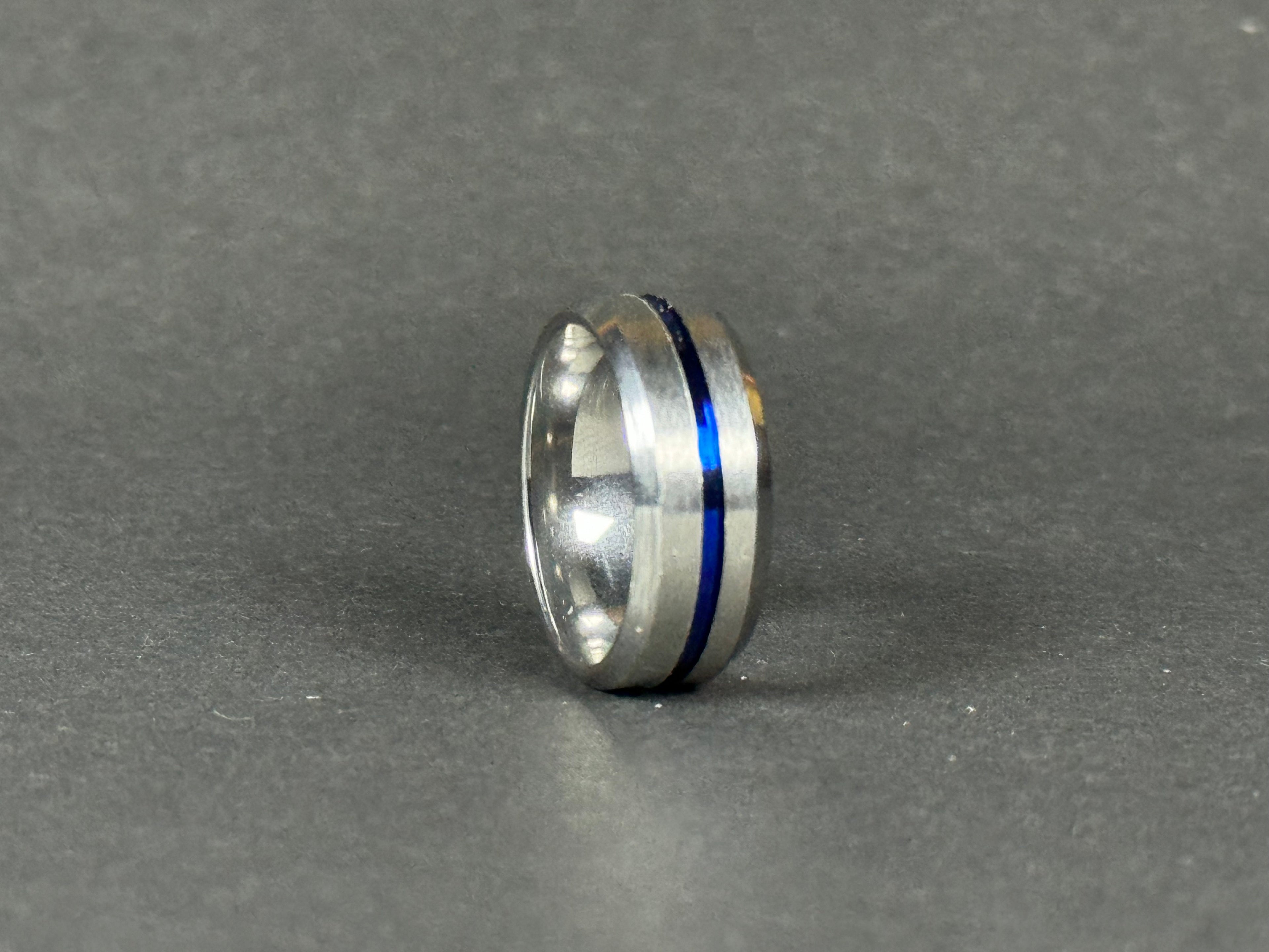 Blue Inlay Ring