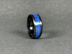 Carbon Pattern Ring