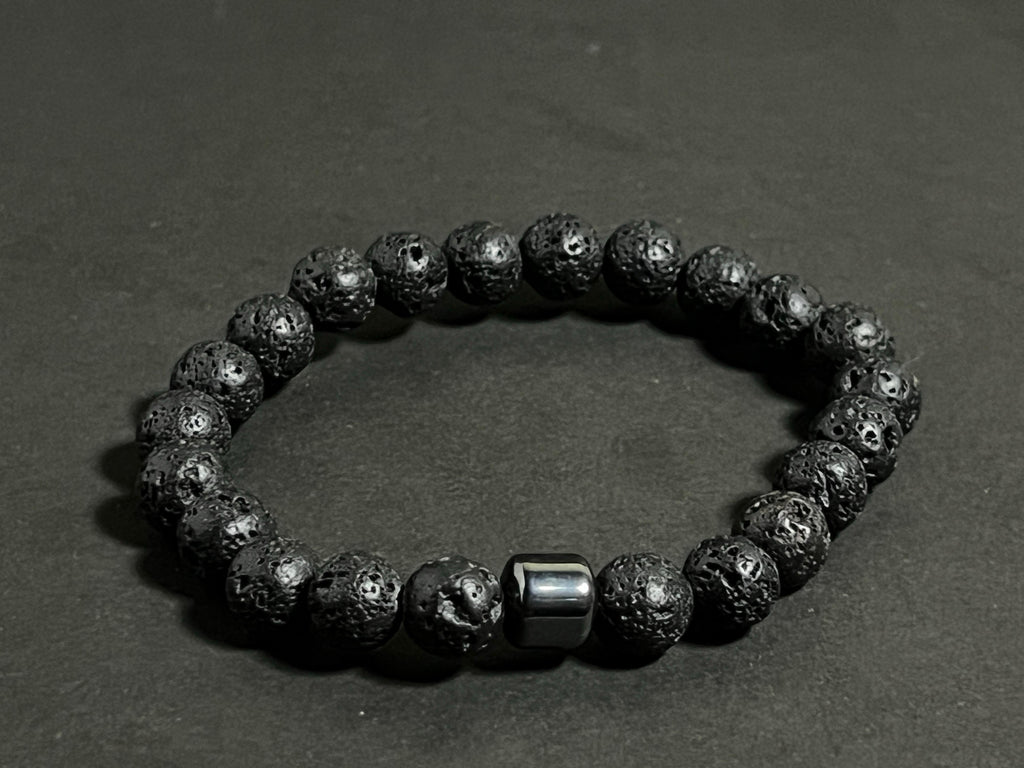 Lava Beads Bracelet