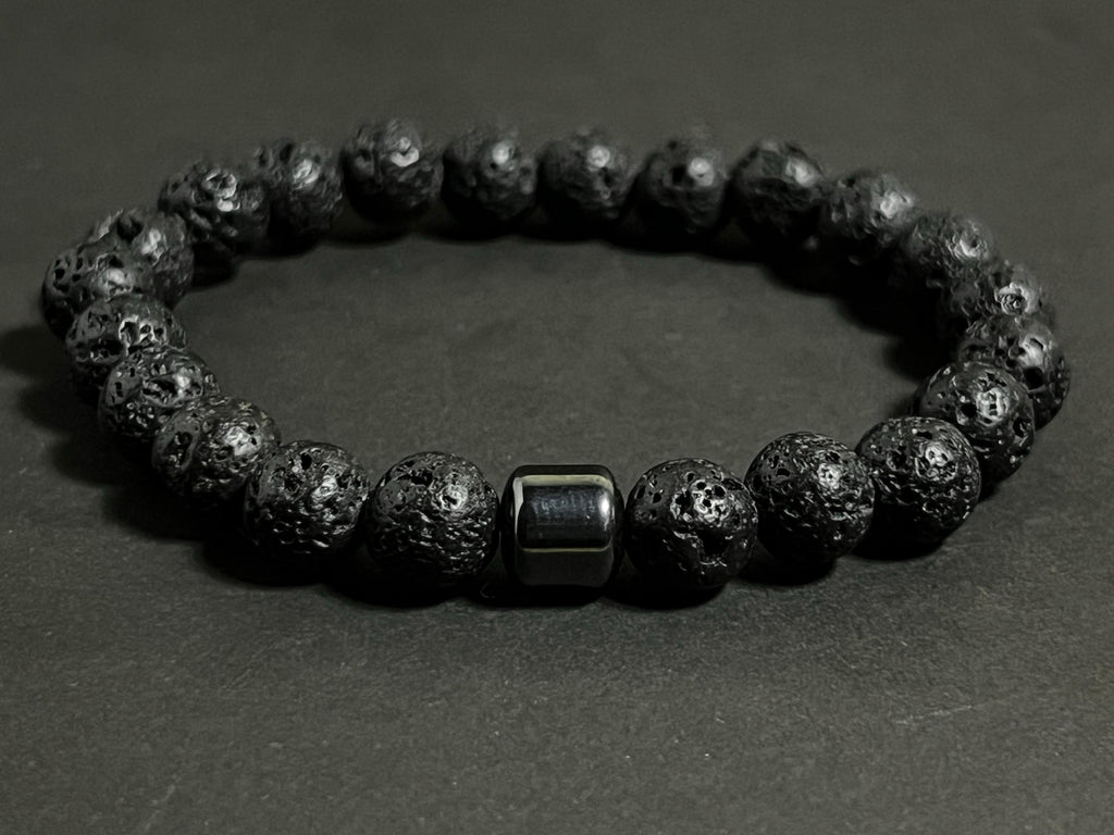 Lava Beads Bracelet