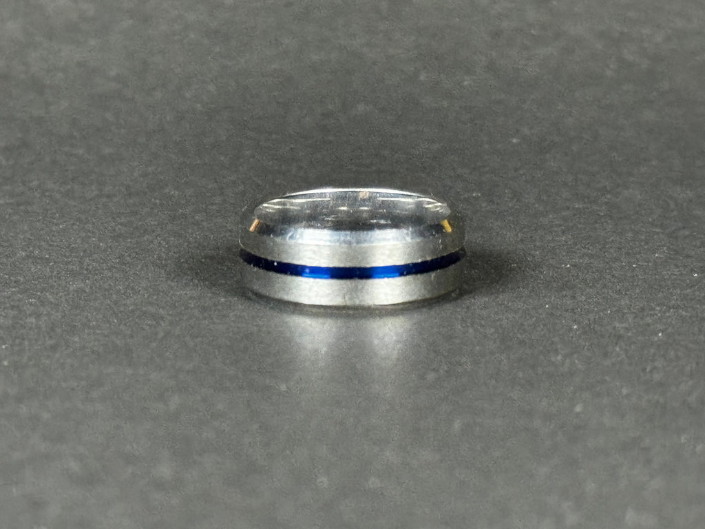 Blue Inlay Ring