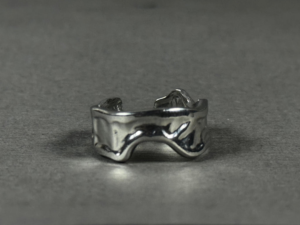 Molten Silver Ring