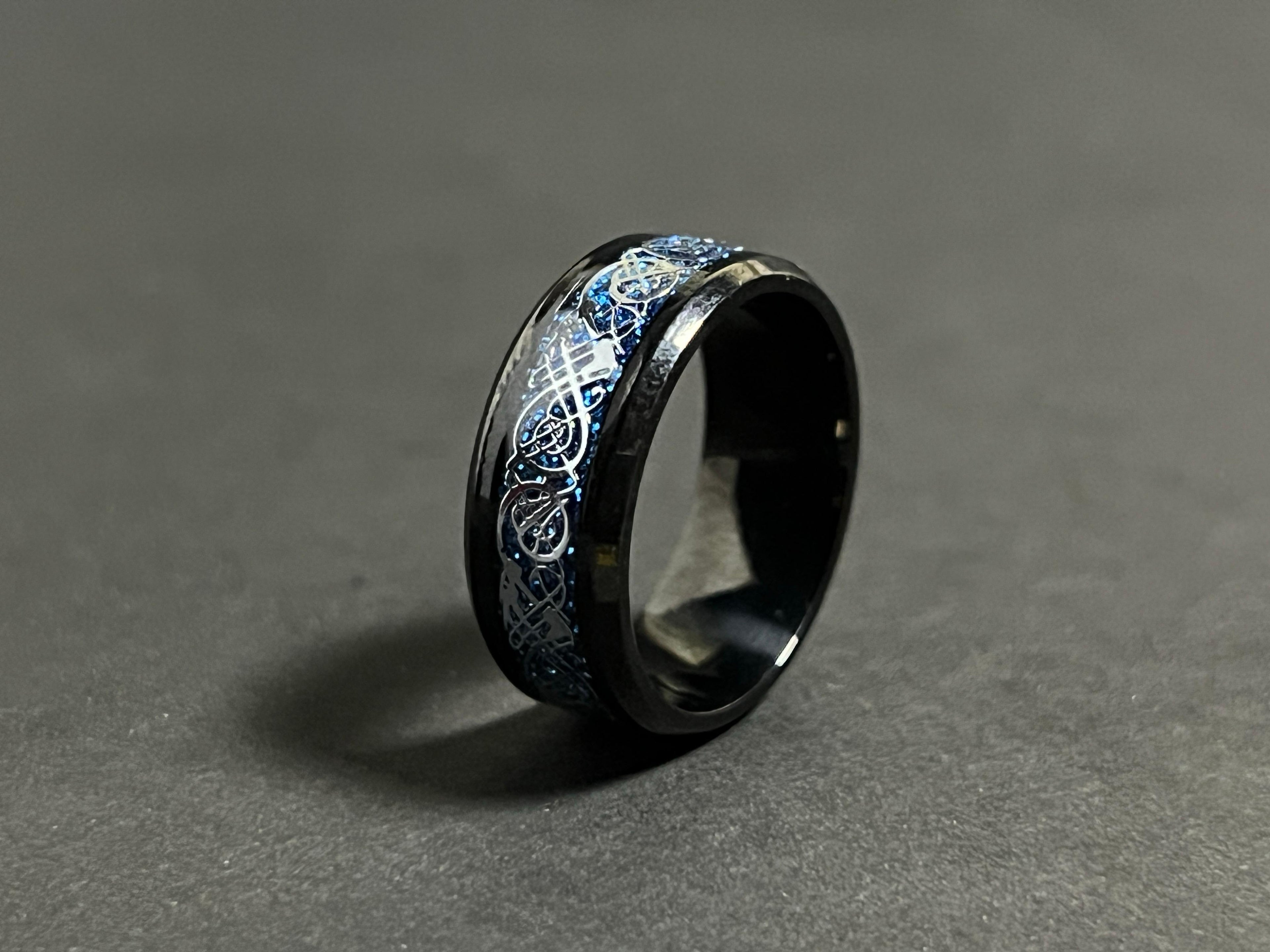 Printed Ring (BLUE)
