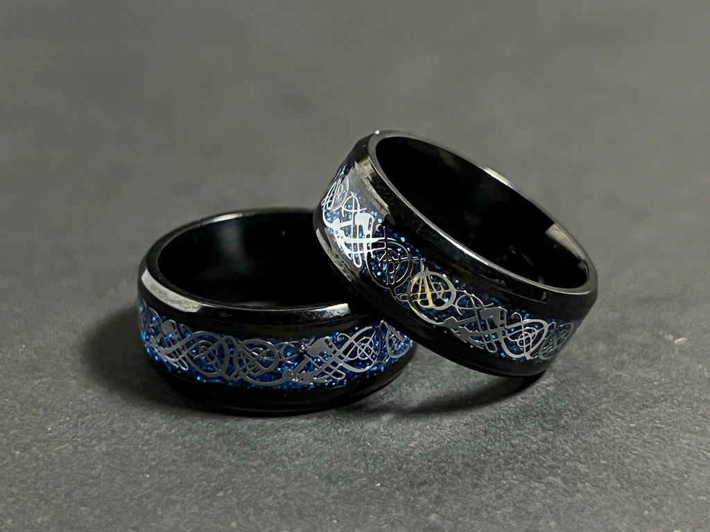Printed Ring (BLUE)