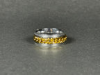 Rotating Chain Ring (Gold)