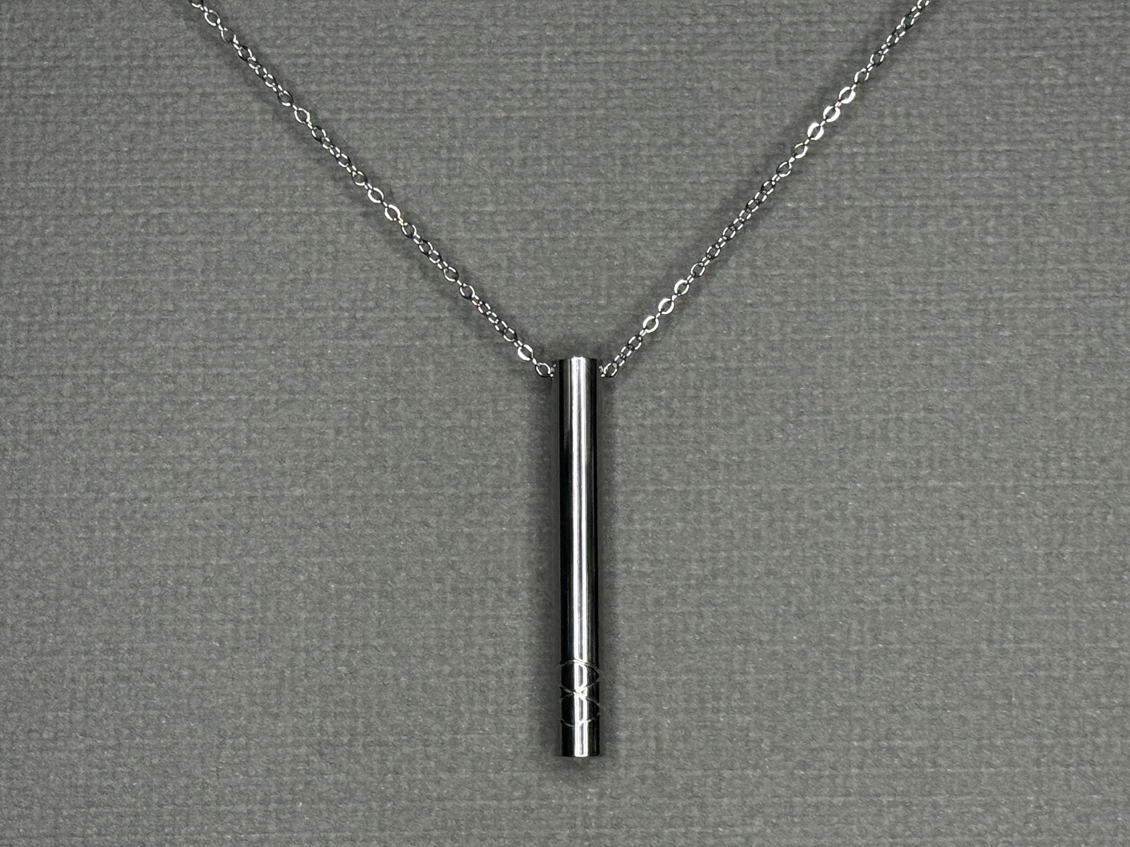 Stress Relief Pendant (Silver)