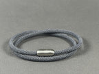 Magnetic Rope Bracelet (Gray)