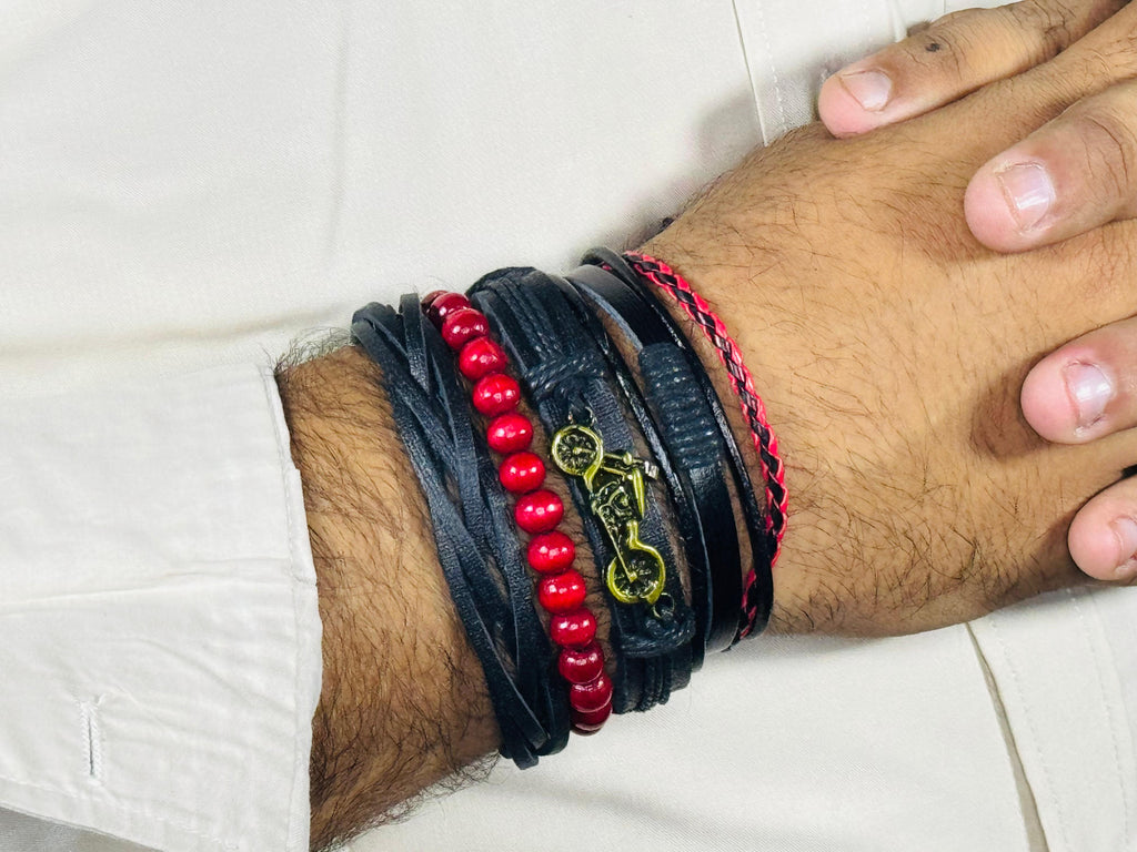 Vintage Red Bracelet (Set)