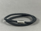 Magnetic Rope Bracelet (Black)